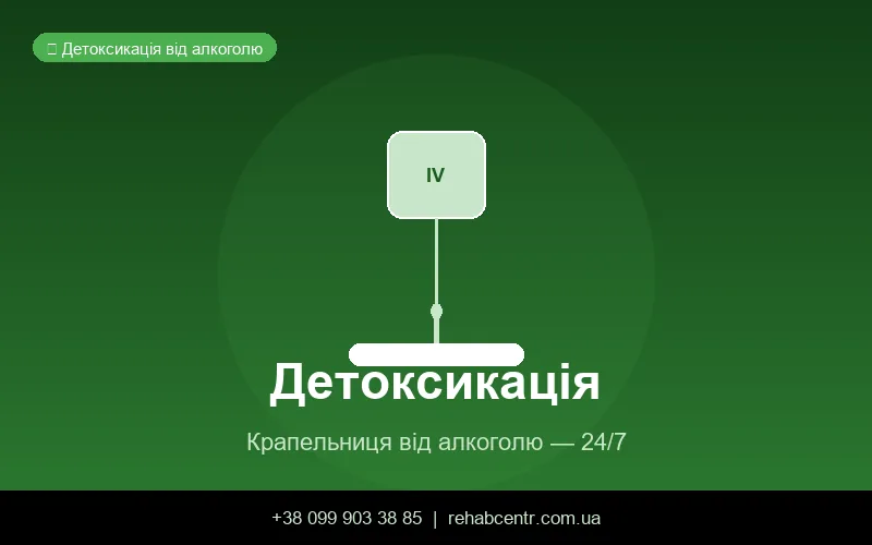 Капельница от алкоголя Днепр