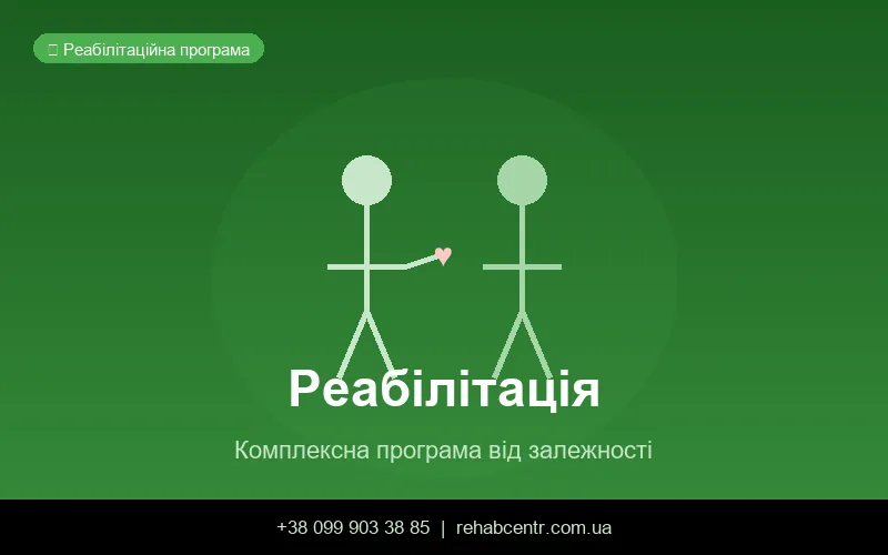 Реабілітація від алкоголізму в Дніпрі