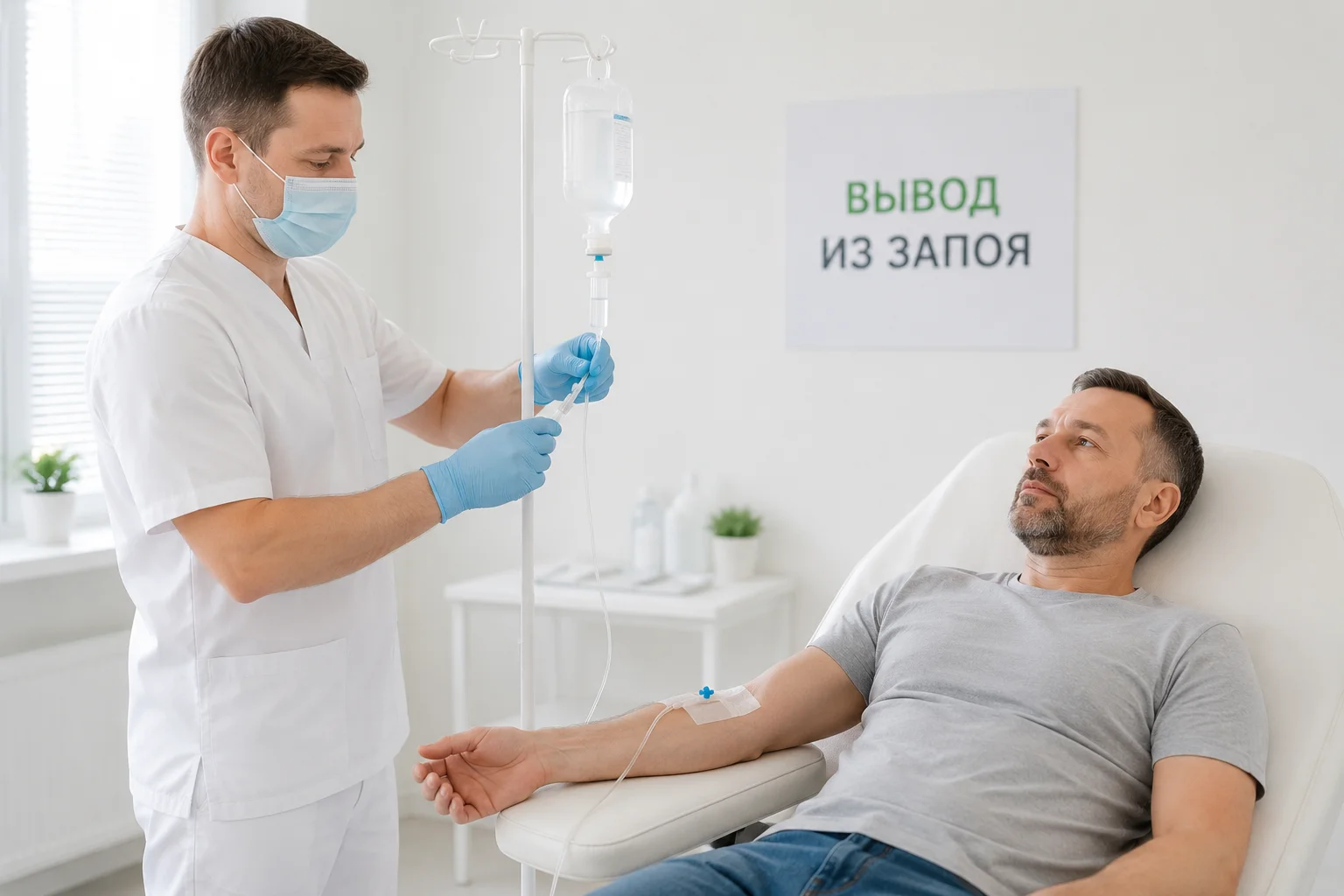 Виведення із запою в Дніпрі